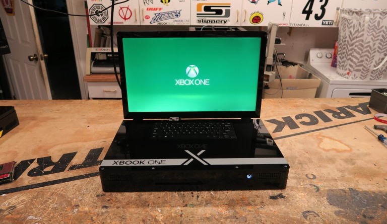 Turning an Xbox one into a laptop