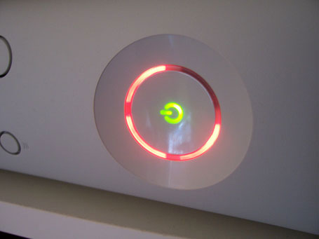 The red ring of death on xbox 360