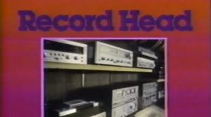 Record Head retro picture of instruments