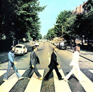 The Beatles - Abbey Road album cover art