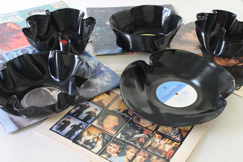 Bowl made from Records