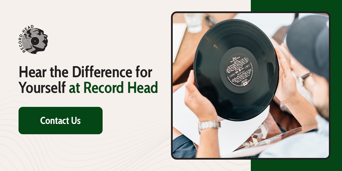 Do Records Sound Better Than Digital Recordings? Record Head