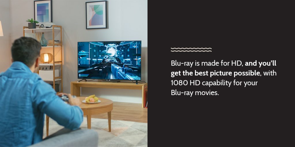 Blu-Ray is made for DVD